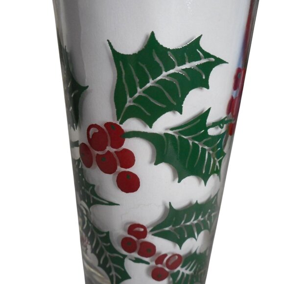MCM Peanut Butter Drinking Juice Glass Tumbler Holly Estate find 5" #12 - Picture 3 of 6